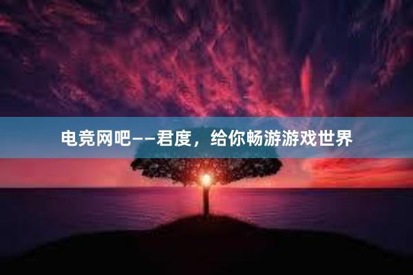 电竞网吧——君度，给你畅游游戏世界